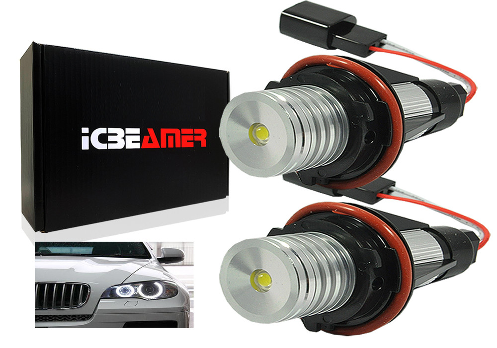 Angel Eyes Halo 6K White 20W LED Ring Marker Light Bulbs FIT BMW E39 E60 E63 E65 Angel Eyes Halo 6K White 20W LED Ring Marker Light Bulbs FIT BMW E39 E60 E63 E65