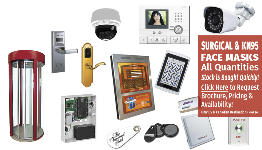 Access Control for Hotel Door Locks, Man Traps, Security Turnstiles and Gates.