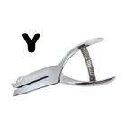 Hole Punch - Letter Y- 3/16"