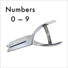 Numbers 0 through 9
