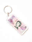 Long Rectangle  Acrylic Keychain, with Key Ring