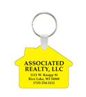 House Shaped Vinyl Key Chain 