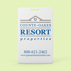 Card with Slot to Display Membership