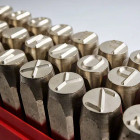 Letters Marking Steel Punch, 11 Sizes