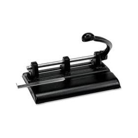 1-7 Hole Punch, Adjusts, 40 Sheet, 13/32"