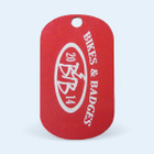 Laser Engraved Dog Tags with Logo