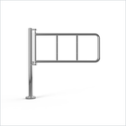 Single Post Gate, Chrome, 1 or 2 Directions