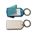Plastic Key Tag with Open/Clos Flap