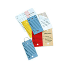 Card Stock Tags - 2 Holes, with Lamination (VersaTags)