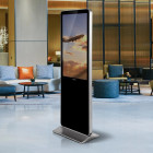 Media Player Half-Screen -  Advertising Kiosk