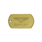 Etched Logo Tags, Brass