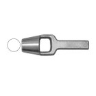 Tempered Steel Punch, 3/4" to 1" Round