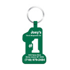 #1 Rubber Key Tag - "We're Number One"