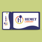 Library Card plus 1 Key Tag