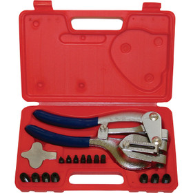 Heavy Duty 2 Reach Hole Punch w/ Catcher For Metal Inspection