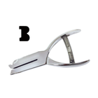 Hole Punch - Letter B - 3/16"