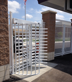 Widest 48" Passageway Full Height Turnstile