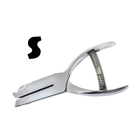 Hole Punch - Letter S - 3/16"