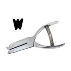 Hole Punch - Letter W - 3/16"