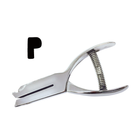 Hole Punch - Letter P - 3/16"