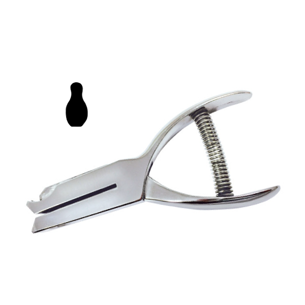 Hole Punch Bowling Pin 1/4"