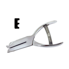 Hole Punch - Letter E - 1/4"