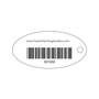 Key Tag, Oval