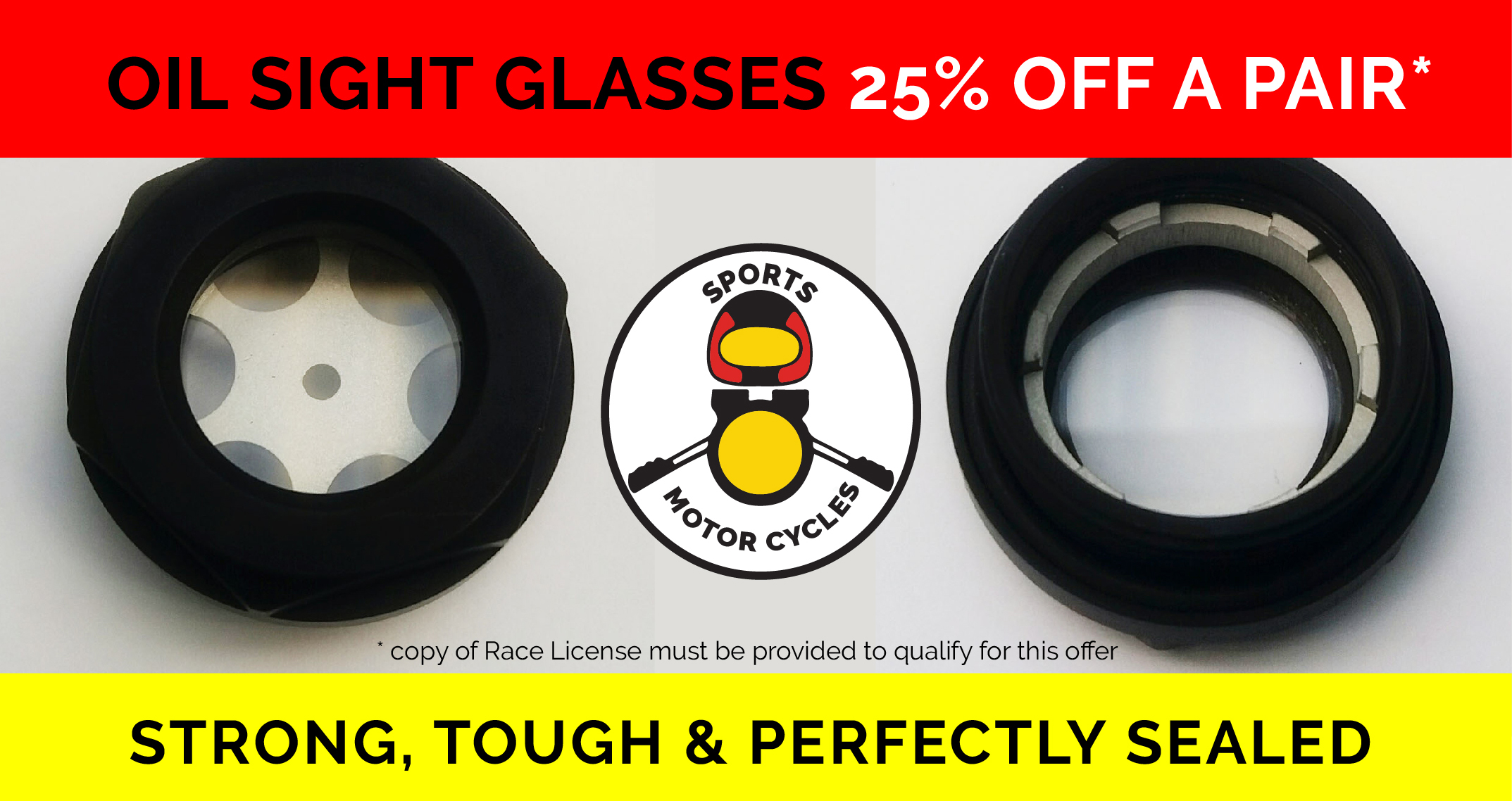 Motorcycle Oil Sight Glass Replacement