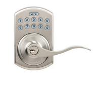 KeyInCode 3500 Series Smart Lever  Lock - Satin Nickel Front