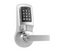 Heavy Commercial Duty Lever w/WiFi & Card in Brushed Chrome - Side