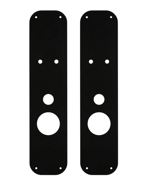 KeyInCode 5200, 5500 and OpenEdge 700 Series Long Cover Plate Black PVD