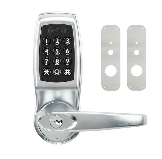 KeyInCode 4500-W Smart Lock with set of Cover Plates - Keys No More
