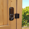 BL-2605 Back - Wooden Gate Latch