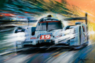 Limited Edition Print Porsche 919 - 2015 Winner of the 24 Heures du Mans