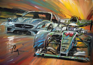 Pirelli P-Zero Mercedes  Limited Edition Print