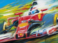 Red Fury - Limited Edition Print