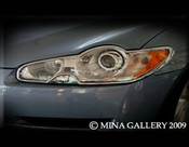 Jaguar XF & XFR Chrome Headlight Trim Surrounds (07-2011 models)