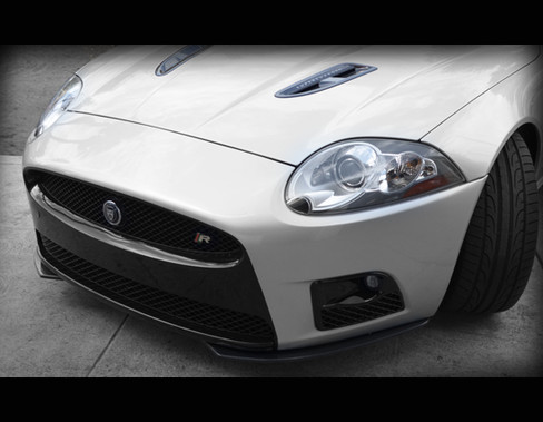 Jaguar xkr front splitter discount