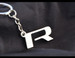 Stainless Steel R performance Key Chain