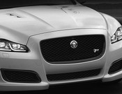 Jaguar XJR Style Black Lower Middle Mesh Grille Replacement
