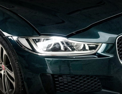 Jaguar XE Chrome Headlight Trim Surrounds