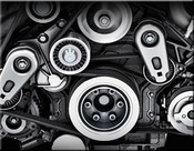Jaguar XKR Lower Supercharger Crankshaft Pulley Upgrade 