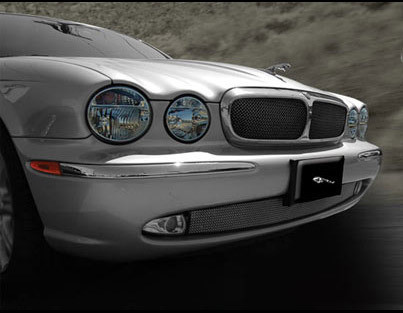 Jaguar XJ8フロントグリル メッシュタイプ JAGUAR XJ8 & XJR UPPER AND LOWER MESH GRILLE PKG 2004-2007 special