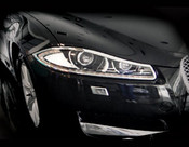 Jaguar XF & XFR Chrome Headlight Trim Surrounds (2012- Newer)