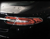 Jaguar XF & XFR Chrome Taillight Trim Surrounds (2012- Newer)