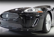 Jaguar XK & XKR 2010-2011 Front Bumper Apron Extension Kit 3 Pcs