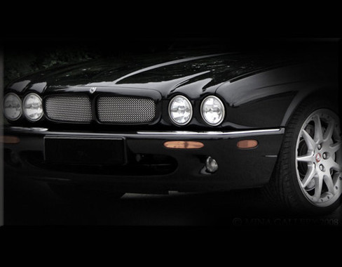 Jaguar XJ8 & XJR Front Mesh Grille Inserts