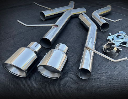 Jaguar XE Performance Exhaust Muffler Delete Kit 3.0 V6 Supercharged