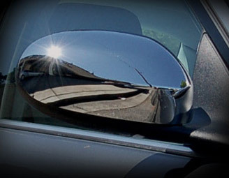 Jaguar XJ8 & XJR Chrome Mirror Cover Finishers 2008-2009 models