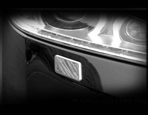 Jaguar XJ Chrome Washer Jet Covers